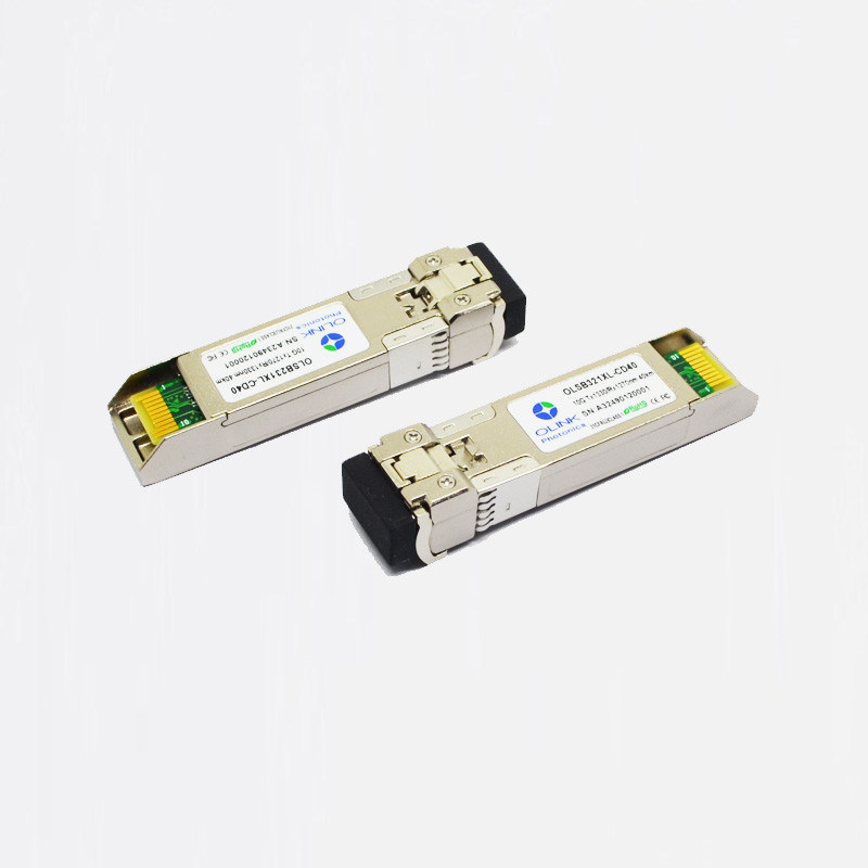 40km 10G SFP+ SMF Bidirectional Optical Transceiver TX1270 / RX1330nm